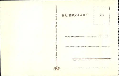 Ak Assen Drenthe Niederlande, Noordersingel