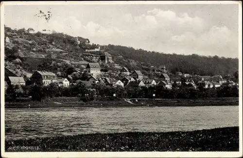 Ak Dresden Niederpoyritz, Panorama