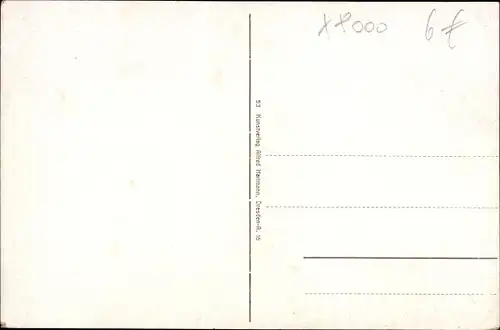 Ak Dresden Loschwitz, Bergschwebebahn, Teilansicht des Ortes