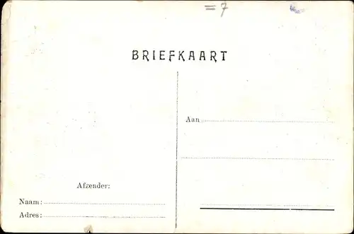 Ak Assen Drenthe Niederlande, Bakker's woning te Koekangerveld