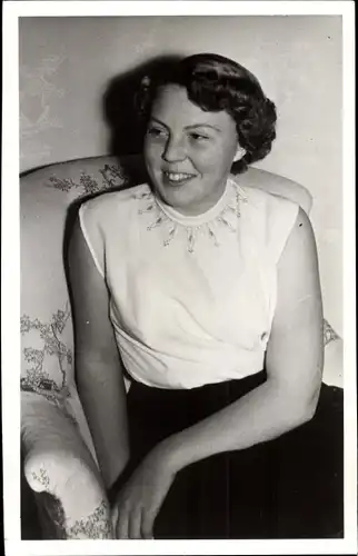 Ak Prinzessin Beatrix der Niederlande 1954