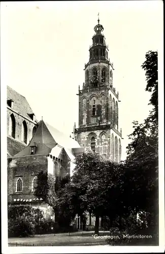 Ak Groningen Niederlande, Martinitoren