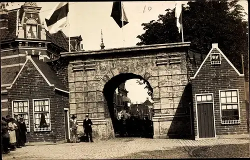 Foto Ak Groningen Niederlande, Stadttor