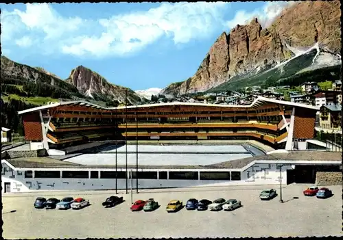 Ak Cortina d'Ampezzo Veneto, Dolomiti, Olympisches Eisstadion