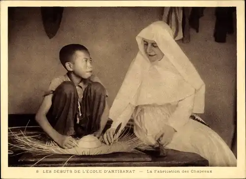 Ak L'école de l'artisanat, La Fabrication des Chapeaux