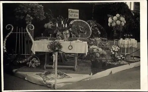 Ak Cheb Eger Region Karlsbad, Gedenkstätte