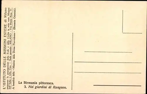 Ak Rangun Rangoon Myanmar, Nei giardini