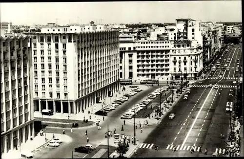Ak București Bukarest Rumänien, Bulevardul General Gheorghe Magheru