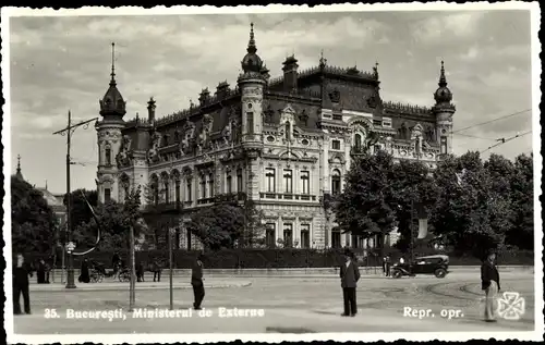 Ak București Bukarest Rumänien, Ministerul de Externe