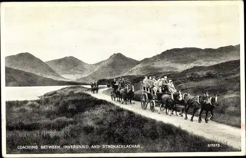 Ak Coaching between inversnaid and stronachlachar, Kutschpartie