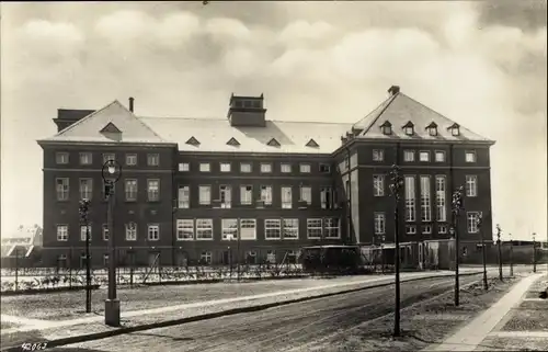 Foto Ak Leuna an der Saale, Gesellschaftshaus Leunawerke