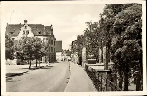 Ak Calbe an der Saale Sachsen Anhalt, Bernburgerstraße