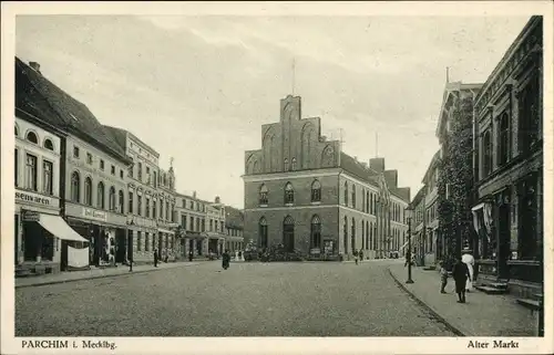 Ak Parchim in Mecklenburg, Alter Markt