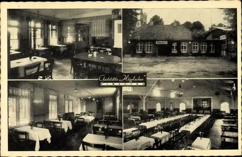 Ak Elmshorn in Holstein, Gaststätte Tom Högplacken, Innenansicht