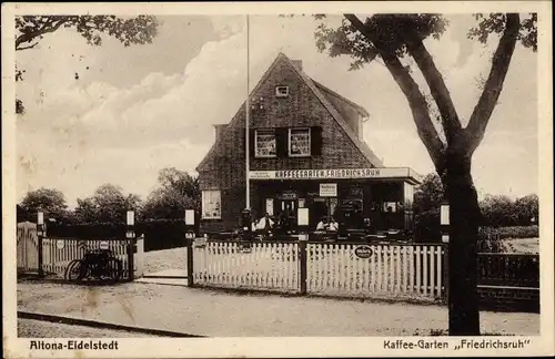 Ak Hamburg Eimsbüttel Eidelstedt, Kaffeegarten Friedrichsruh, Pinneberger Chaussee 31