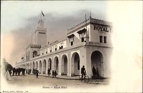 Ak Biskra Algerien, Royal Hotel