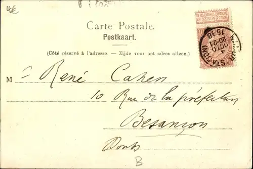 Ak Bruxelles Brüssel, Eglise St. Gudule