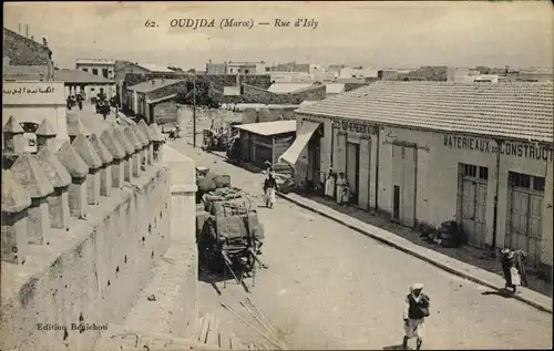 Ak Oudjda Oujda Marokko, Rue d'Isly