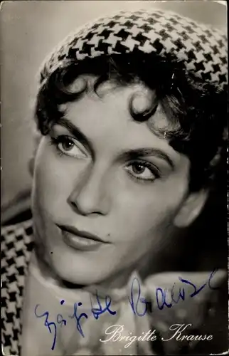 Ak Schauspielerin Brigitte Krause, Filme Der Rat der Götter, Michaels Rückkehr