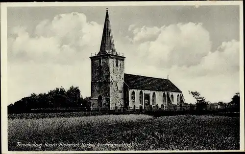 Ak Hoorn Terschelling Friesland Niederlande, Historisch Kerkje