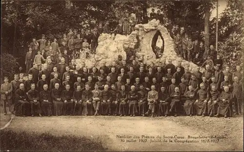 Ak Brugelette Wallonien Hennegau, Noviciat des Pretres du Sacre Coeur, 1927