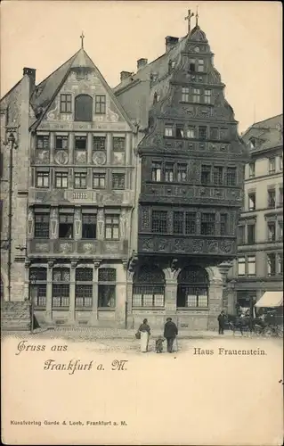 Ak Frankfurt am Main, Haus Frauenstein