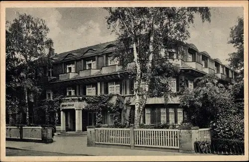 Ak Dresden Weißer Hirsch, Dr. Lahmann's Sanatorium, Haus Urvasi