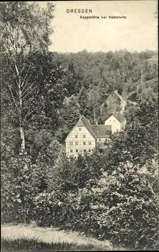 Ak Dresden Hosterwitz, Keppmühle