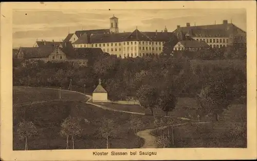 Ak Bad Saulgau in Oberschwaben, Kloster Siessen, Außenansicht