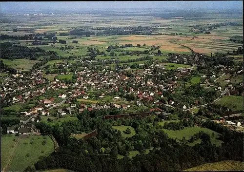 Ak Westernkotten Erwitte in Westfalen, Panorama, Luftbild