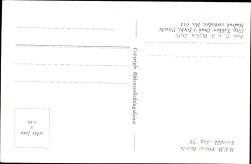 Ak Soestdijk, Prinzessin Beatrix der Niederlande, Portrait 1956