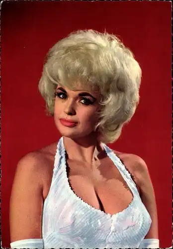 Ak Schauspielerin Jayne Mansfield, Dekolleté, Portrait