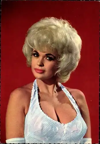 Ak Schauspielerin Jayne Mansfield, Dekolleté, Portrait