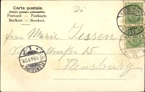 Ak København Kopenhagen Dänemark, Vesterbro's Passage