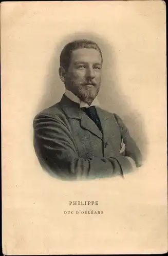 Ak Philippe, Duc d'Orleans, Französischer Adel
