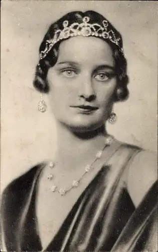 Ak Königin Astrid von Schweden, Königin von Belgien