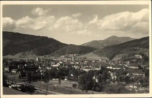 Ak Bruck an der Mur Steiermark, Ort mit Umgebung