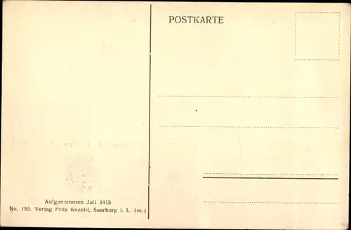 Ak Leintrey Meurthe et Moselle, Inneres der Kirche, Kriegszerstörung 1. WK