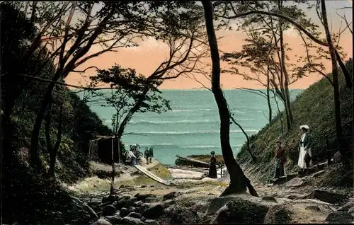 Ak Lesnoje Warnicken Ostpreußen, Wolfsschlucht