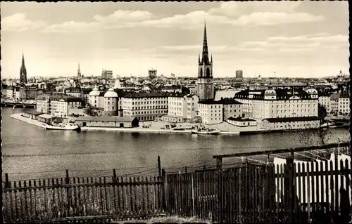 Ak Stockholm Schweden, Riddarholmen