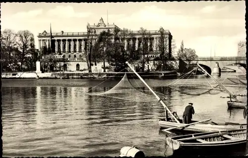 Ak Stockholm Schweden, Reichstag