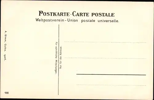 Ak Gehlberg Suhl in Thüringen, Schmücke, Gasthaus, Pensionshaus, Schneekopfturm, Wild