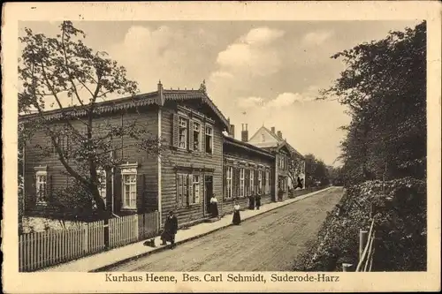 Ak Bad Suderode Quedlinburg im Harz, Kurhaus Heene