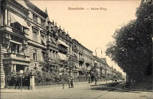Ak Mannheim in Baden, Kaiserring