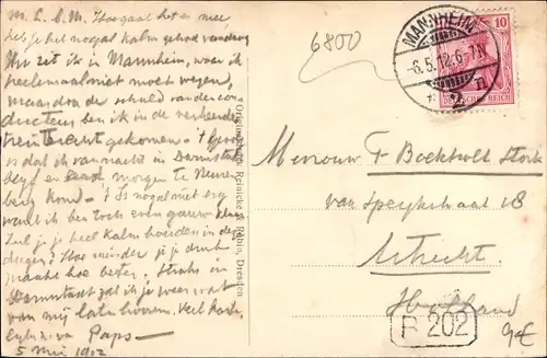 Ak Mannheim in Baden, Kaiserring