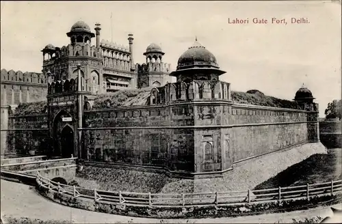 Ak Delhi Indien, Lahori Gate Fort
