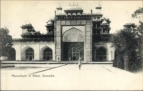 Ak Secundra Indien, Mausoleum of Akbar, Akbar-Mausoleum