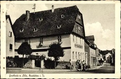 Ak Nastätten im Taunus, Gasthaus zur Lilie