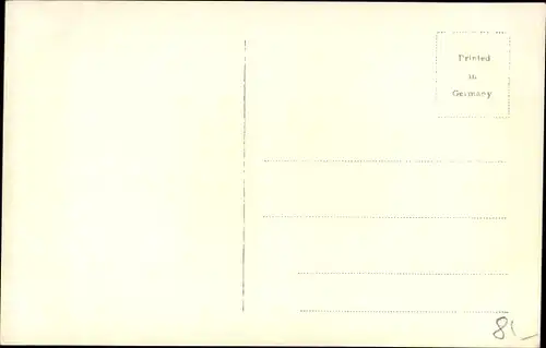 Ak Opernsänger Schönert, Profilansicht