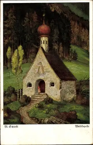 Künstler Ak Schiestl, Matthäus, Waldkapelle